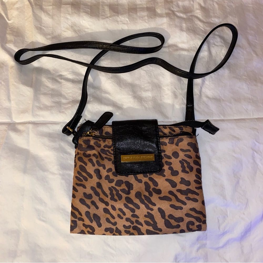 Christian Siriano Crossbody Animal Print Bag